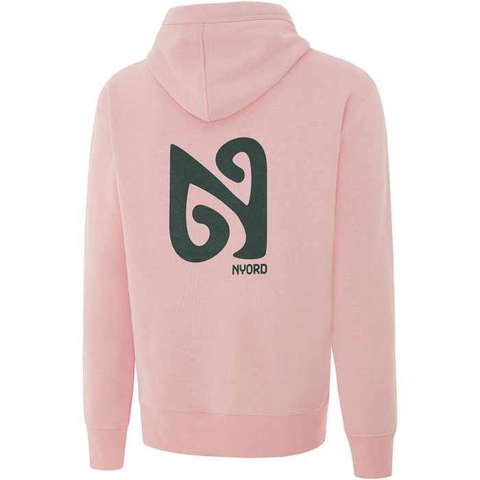 2024 Nyord Logo Sudadera Con Capucha AM001 - Pale Pink